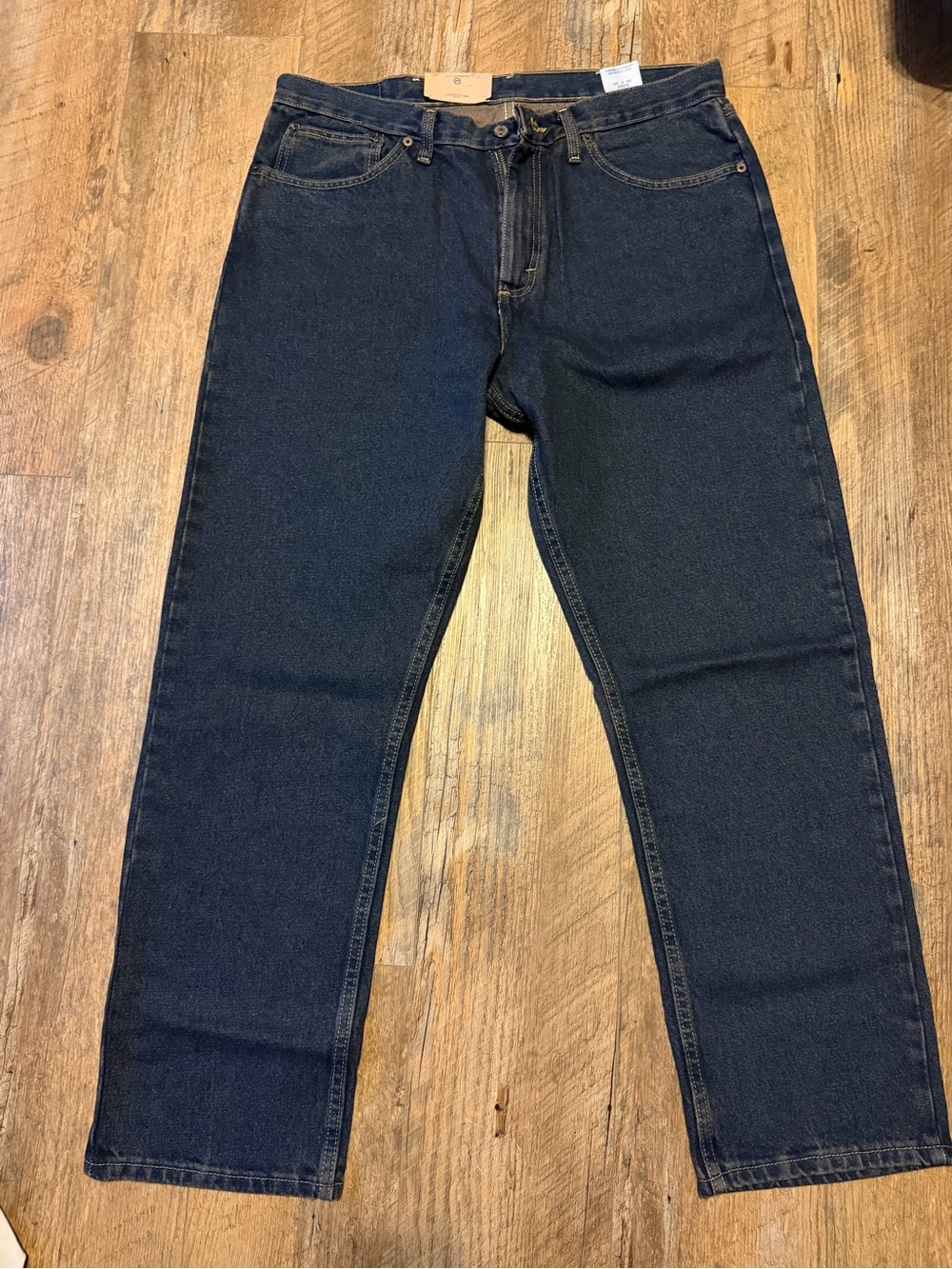 Magellan Outdoors Dark Indigo Straight Jeans